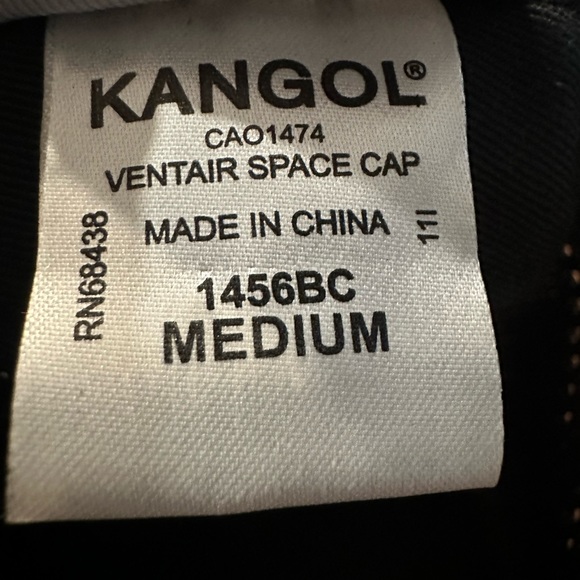 Kangol Tropic Ventair Spacecap| Black| Size M - Picture 5 of 6